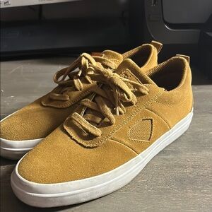 Diamond - Men's Tan/Mustard Sneakers - Leather